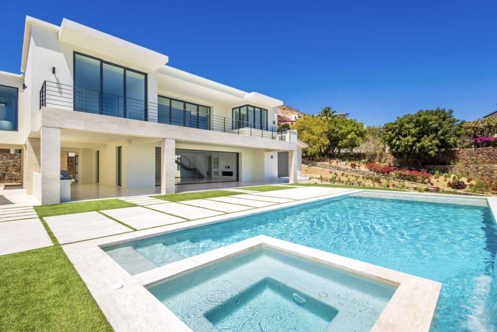Querencia Section 13- El Lago El Lago features 16 single-family villas with vertical living layouts of two and three levels, maximizing – Casa Corazon, San Jose Corridor, San Jose Corridor, BS
