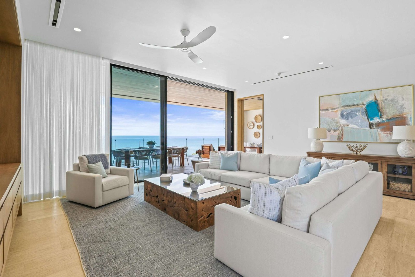 Querencia Section 28- Ocean Residences Blue Ocean bliss bundled with World Class Querencia Club Amenities! This Contemporary 4 Bedroom Corner Residence is Beach Luxury defined, just steps away from a trio of Baja's best surf breaks and a Classy New Private Beach Club. A spacious light and bright great room and patio provide the perfect setting for whale watching and entertaining. A full slate of family activities also awaits in the canyons above your home- anchored by a challenging Tom Fazio Championship Golf Course. – Querencia Ocean Residences, San Jose Corridor, San Jose Corridor, BS