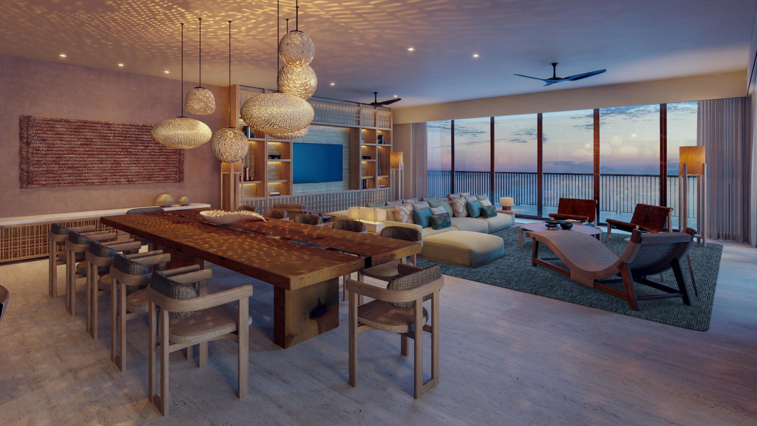 Querencia Section 28- Ocean Residences This luxury four-bedroom Ocean Residence offers an exceptional blend of comfort, elegance and breathtaking ocean for sale
